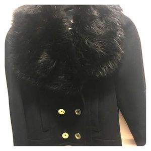 Juicy Couture Navy coat- wear only once